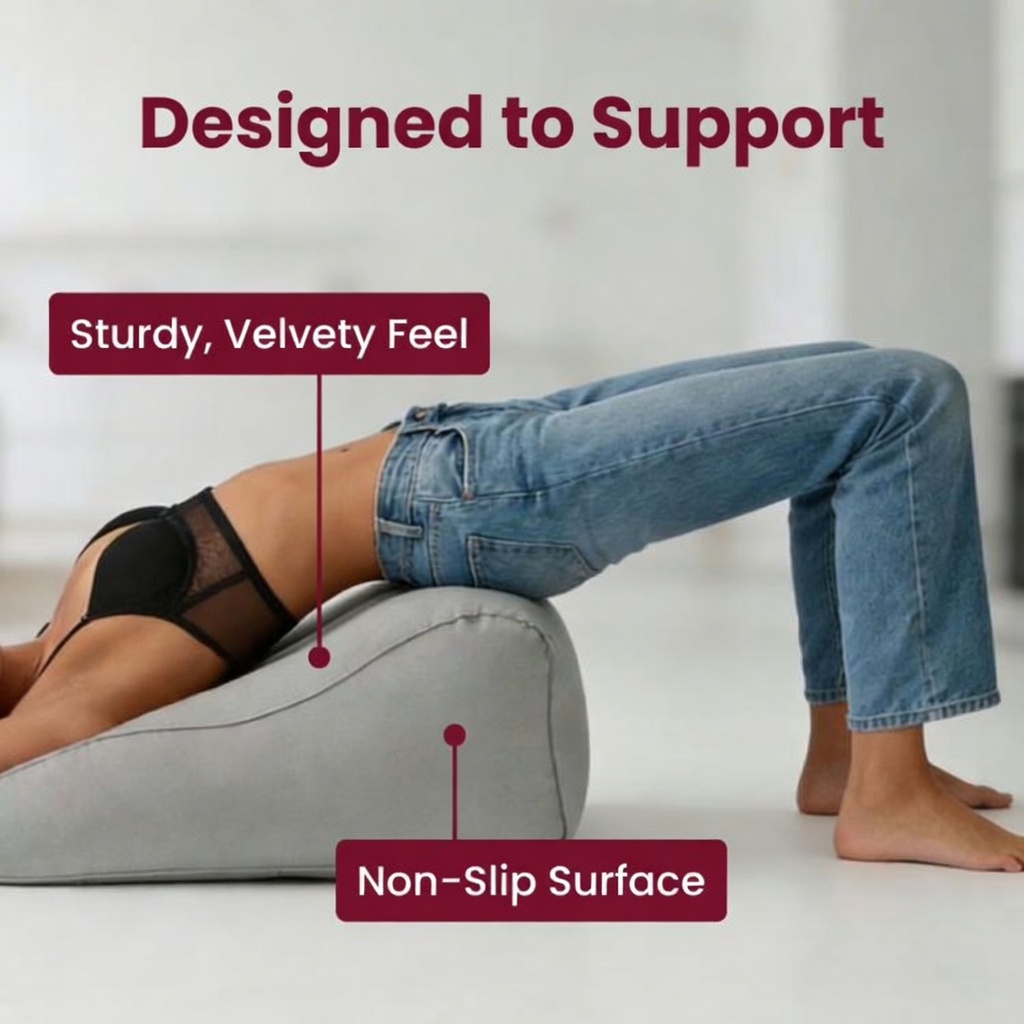 HoneyWink Sex Pillow is designed to support with sturdy, velvety feel and a non-slip surface